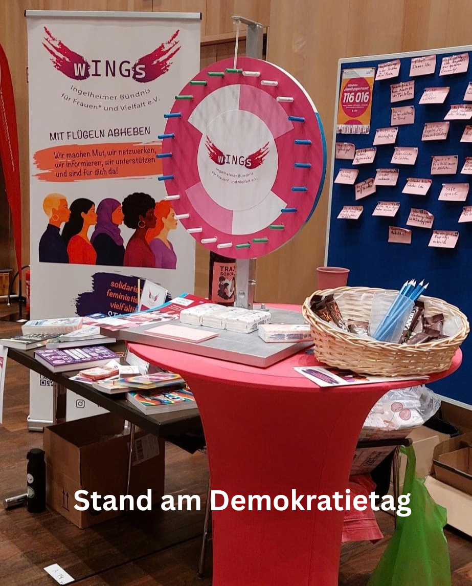 Aktuelles stand am demokratietag